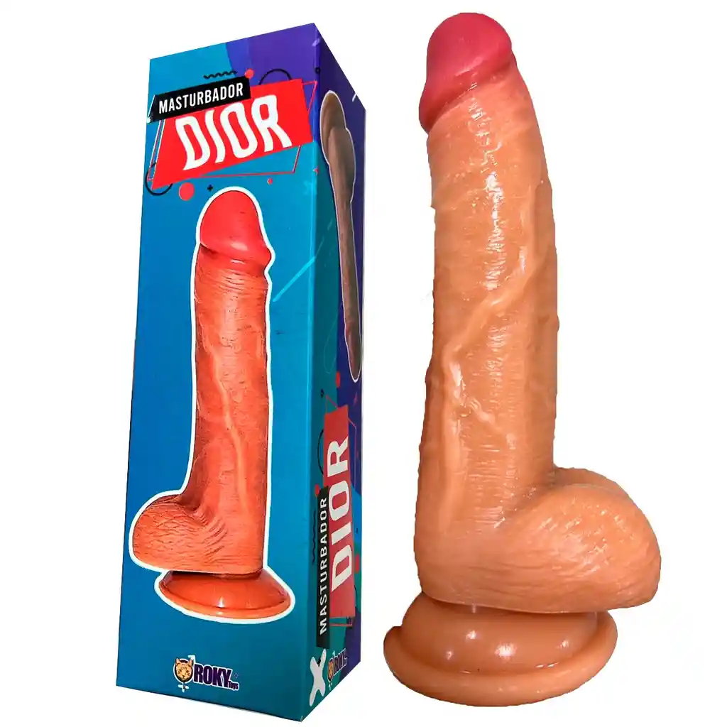 Dildo Consolador Dior Realista 19cm