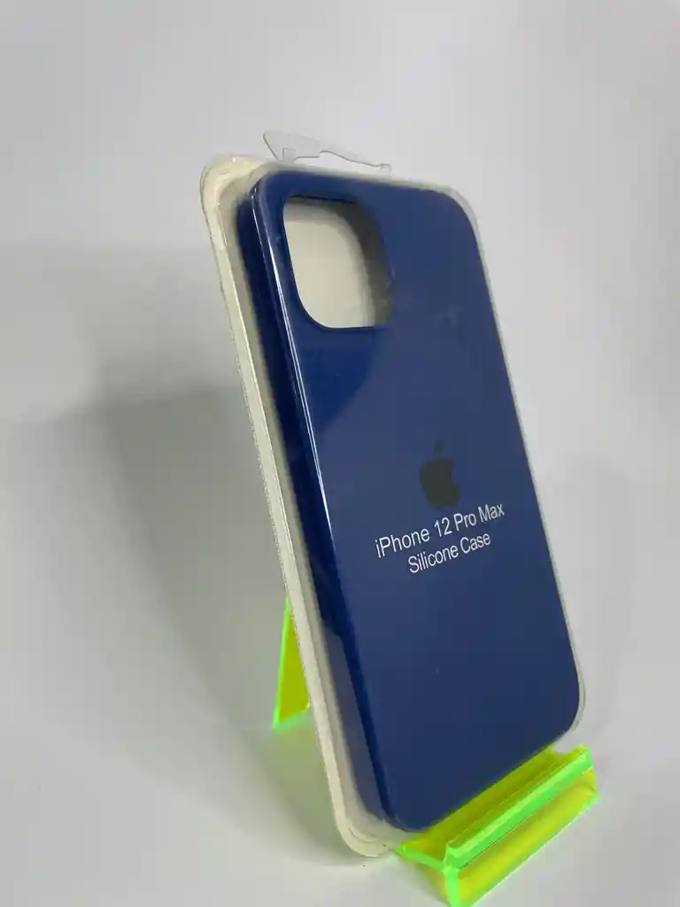 Silicon Case Iphone 12 Pro Max/azul