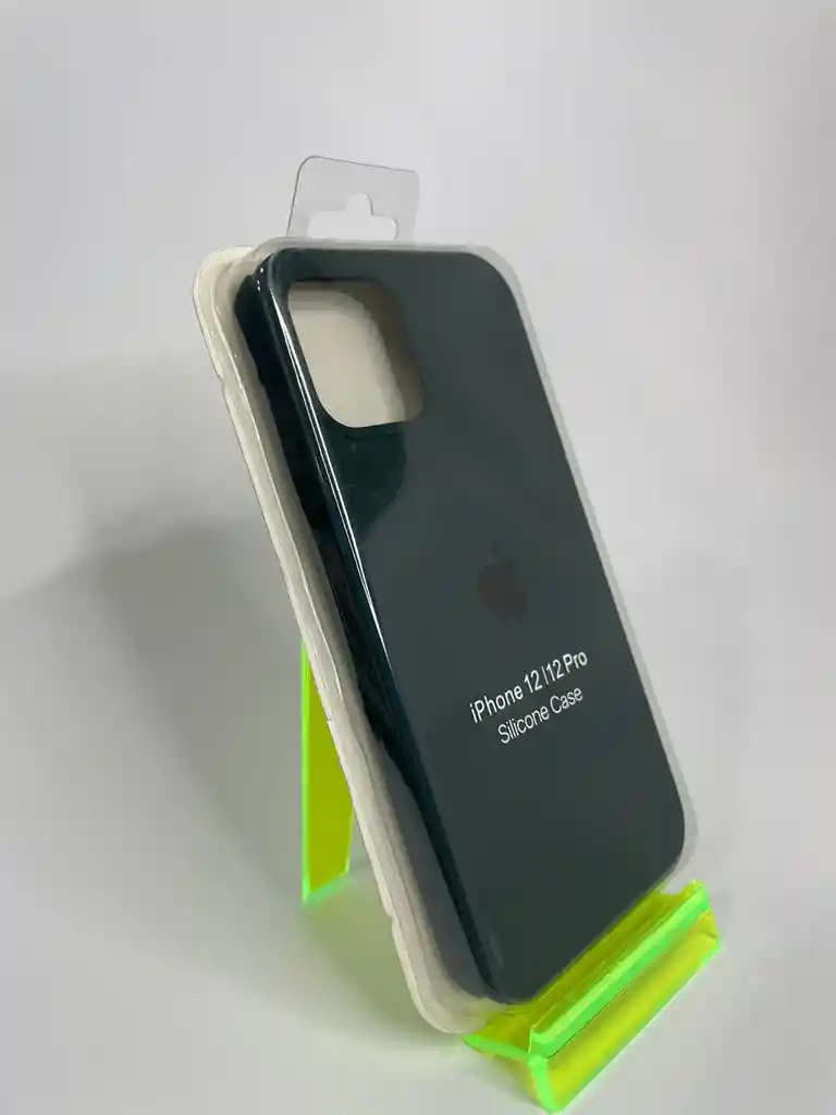 Silicon Case Iphone 12/12 Pro/verde Oscuro