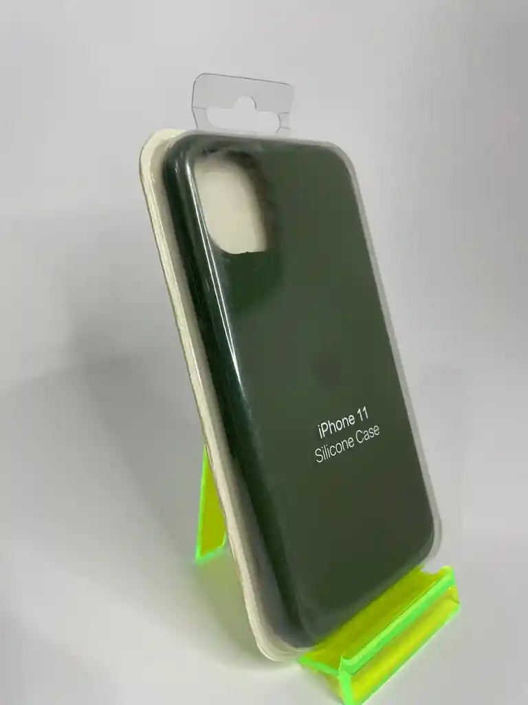 Silicon Case Iphone 11/verde Oliva