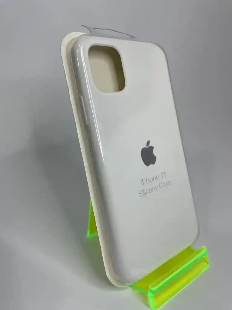 Silicon Case Iphone 11/blanco