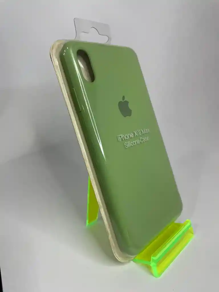 Silicon Case Iphone Xs Max/verde Limon