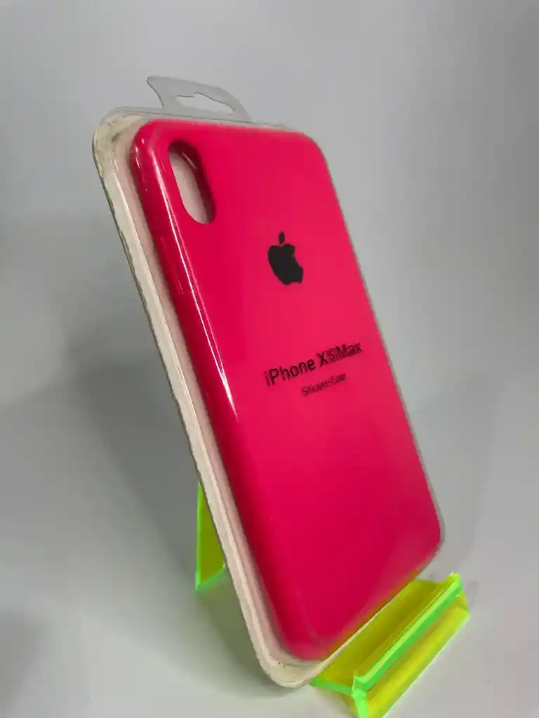 Silicon Case Iphone Xs Max/fucsia