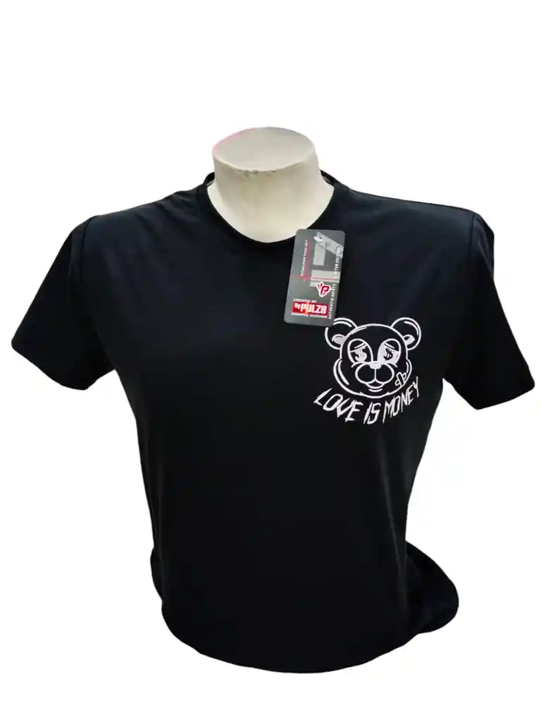 Camiseta Caballero Talla M Negra