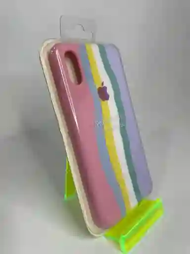 Silicon Case Iphone X/xs/arcoiris