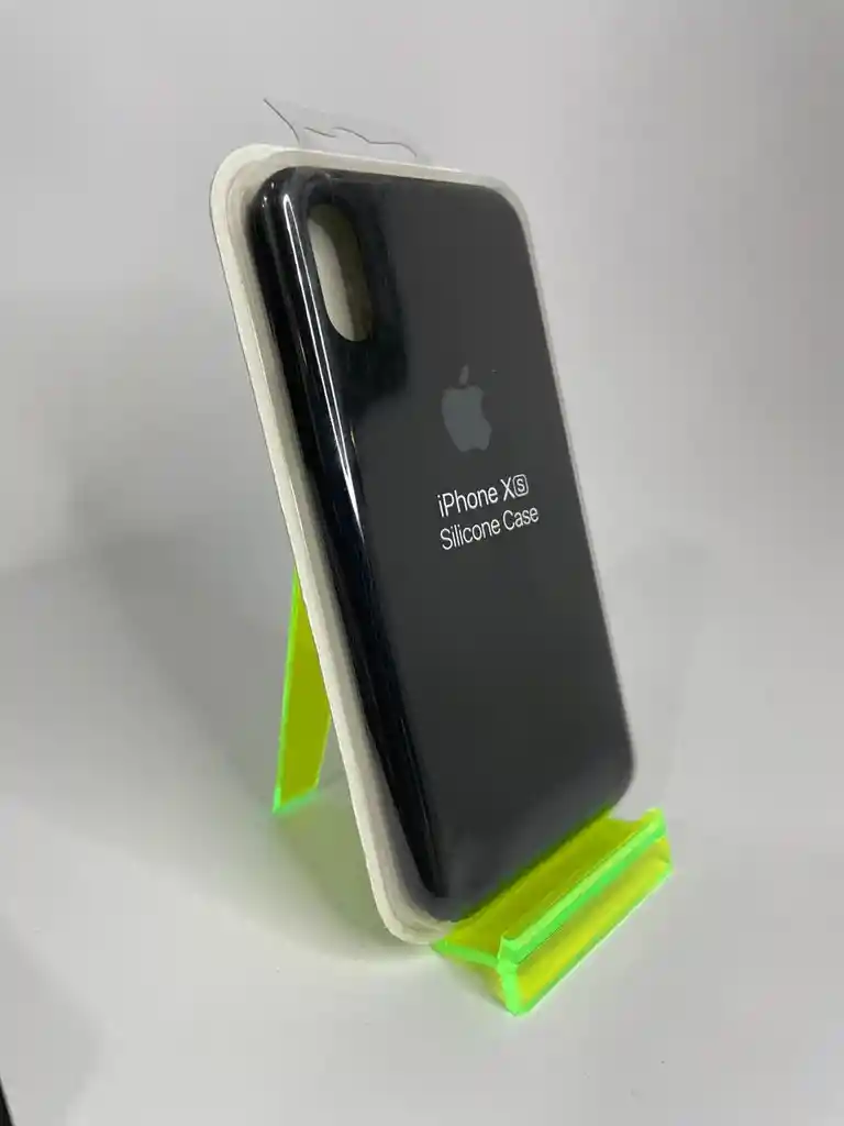 Silicon Case Iphone Xs/negro