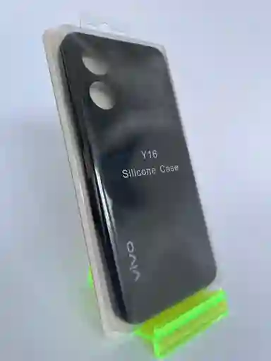 Silicon Case Vivo Y16/negro