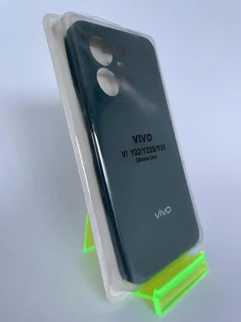 Silicon Case Vivo Y22/y22s/y35/verde Oscuro