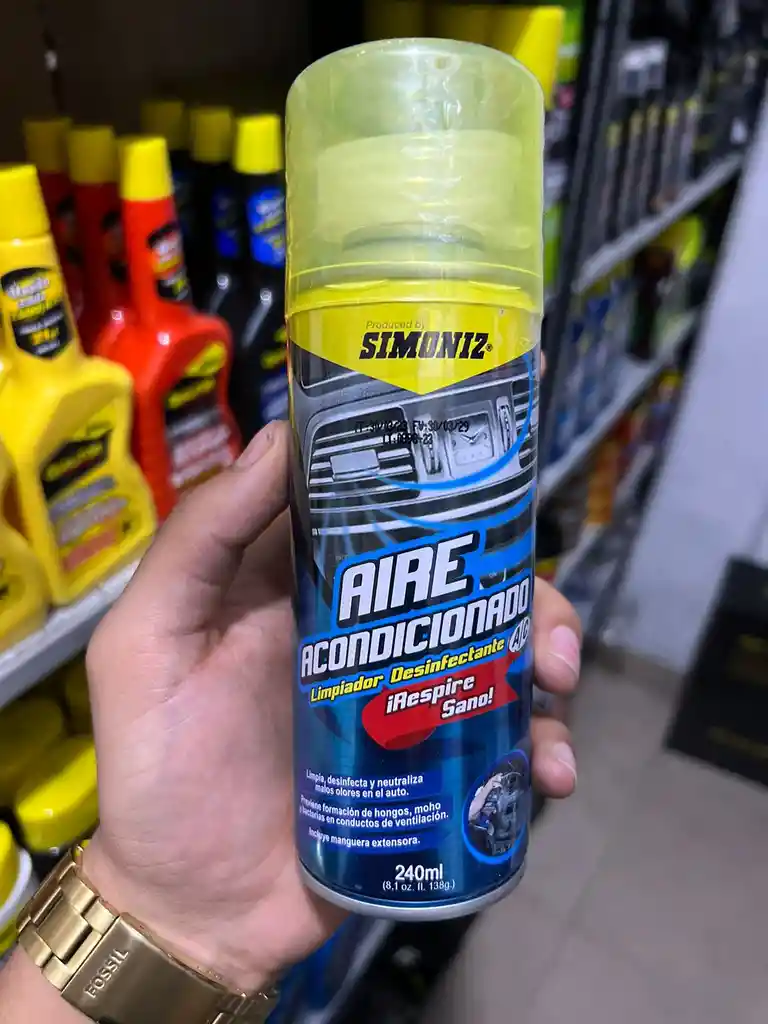 Limpiador Aire Acondicionado 240ml ⚡