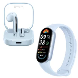 Combo Xiaomi: Smartwatch Smart Band 9 + Buds 6 Active Azul