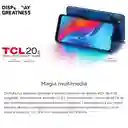 Celular Tcl 20e 128gb /4gb Blue + Audífonos Genius Hs-m905bt