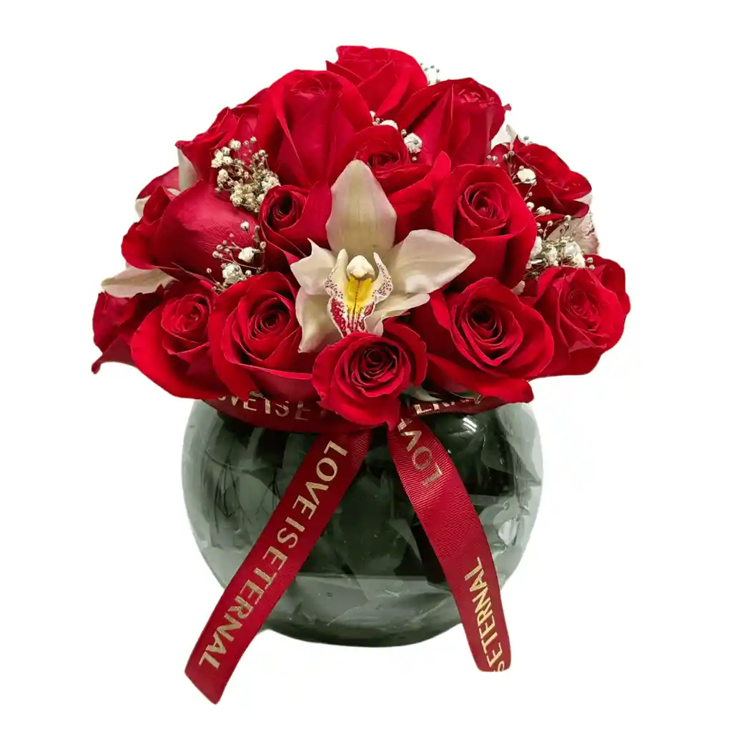 Flores Amor Encanto Rojo