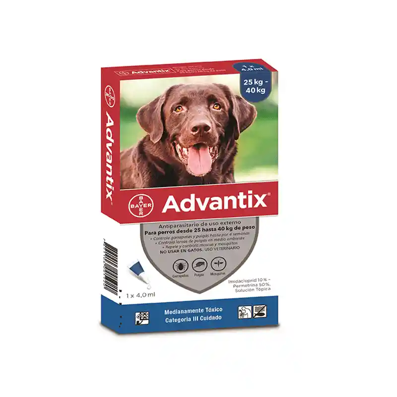 Advantix Perro 25-40kg