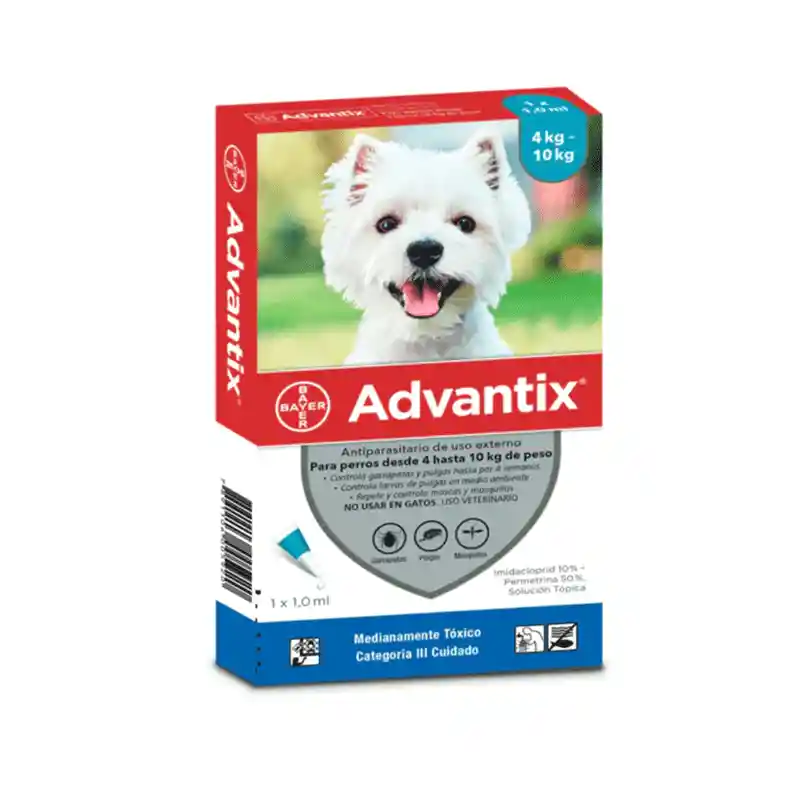 Advantix Perro 4-10kg