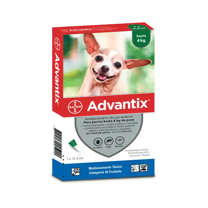 Advantix Perro Hasta 4kg