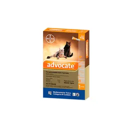 Advocate Gato Hasta 4kg X3 Pipetas