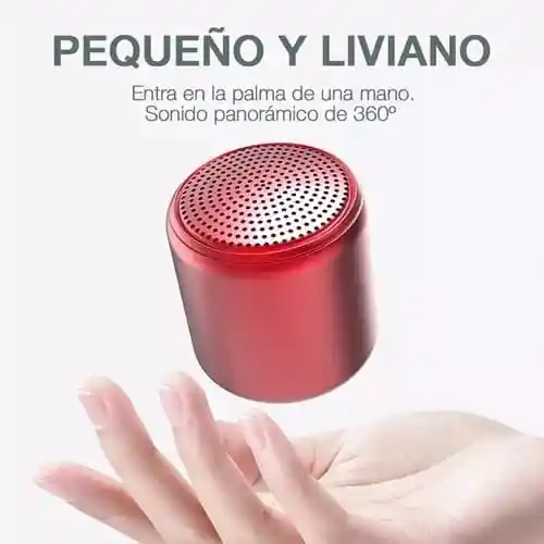 Mini Parlante Bluetooth Inpods Littlefun Rojomini Parlante Bluetooth Inpods Littlefun Rojo