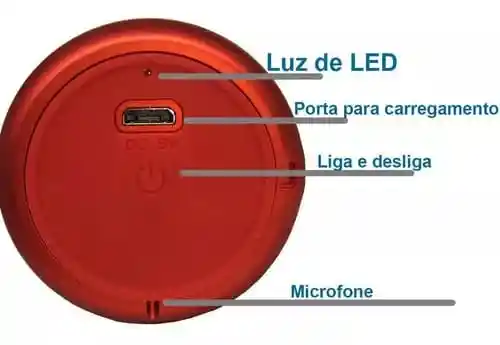 Mini Parlante Bluetooth Inpods Littlefun Rojomini Parlante Bluetooth Inpods Littlefun Rojo