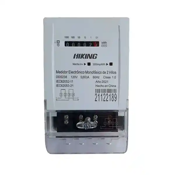 Medidor Mon Hikinegro 5/60a Act 120v C1 Ciclom - General Dds238