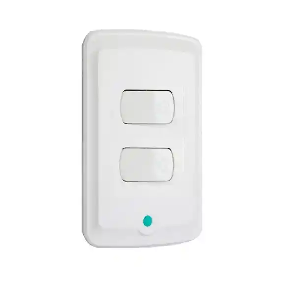 Interruptor Ambia Rf Doble Blanco - Legrand 686312