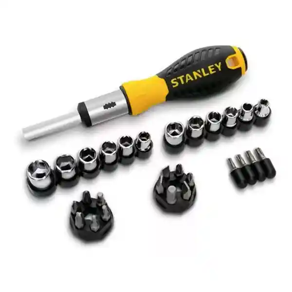 Destorn  Rachet +puntas +copas 29pz Stanley ▒ -- - Stanley