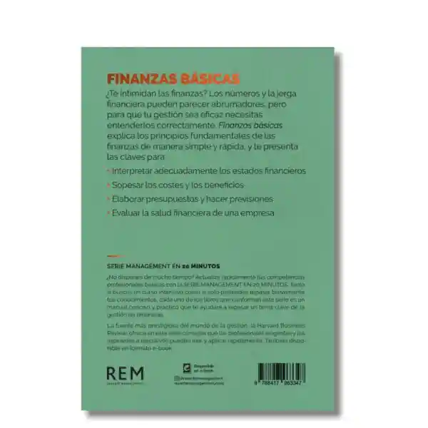 Finanzas Básicas | Management En 20 Minutos | Nuevo Y Original