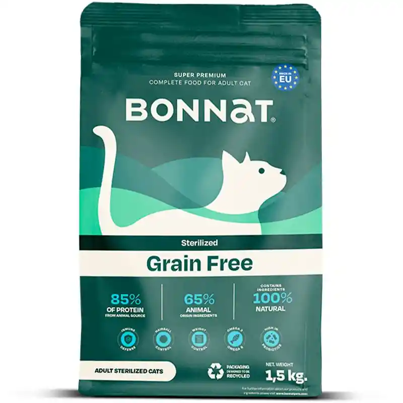 Bonnat Gato Esterilizado 1.5kg