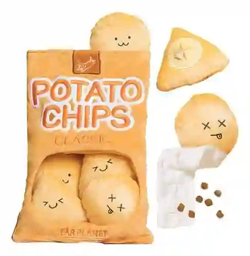 Peluche Potato Chips Classic Para Perros