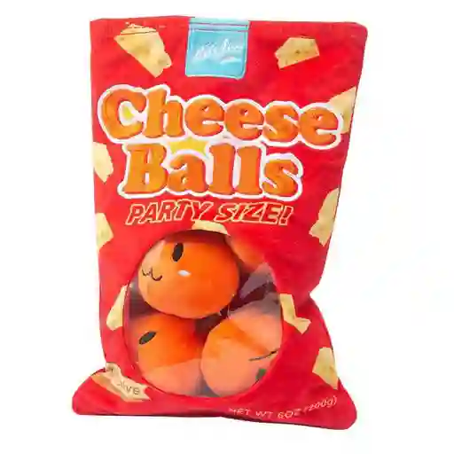 Peluche Cheese Balls Para Perro