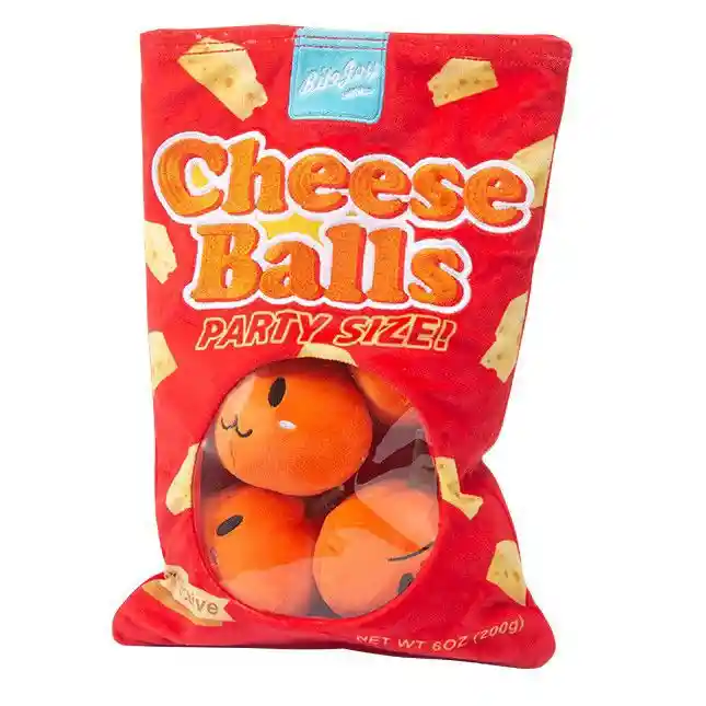 Peluche Cheese Balls Para Perro