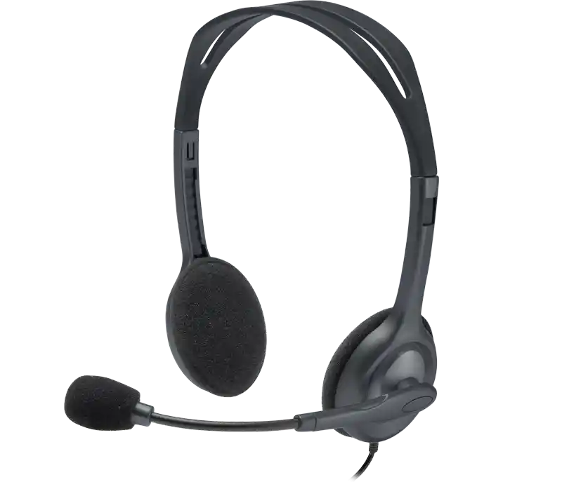 Diadema Logitech H111 Micrófono Multidispositivo Color Negro