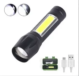 Linterna Táctica Linterna Led Recargable X Usb