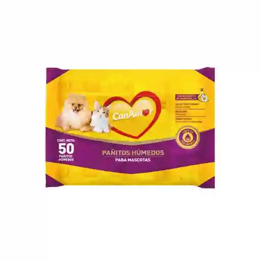 Pañitos Humedos X50 Un Can Amor