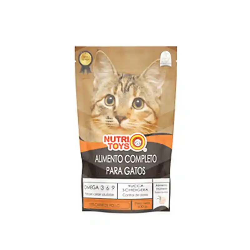Alimento Humedo Nutri Toys Gato 100 Gr