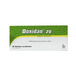 Doxidan 20 Mg X 20 Tab