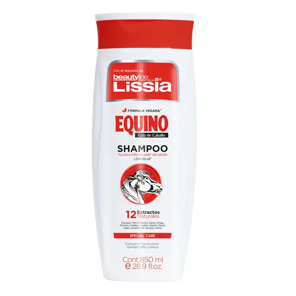 Shampoo Equino Cola De Caballo Lissia 850ml