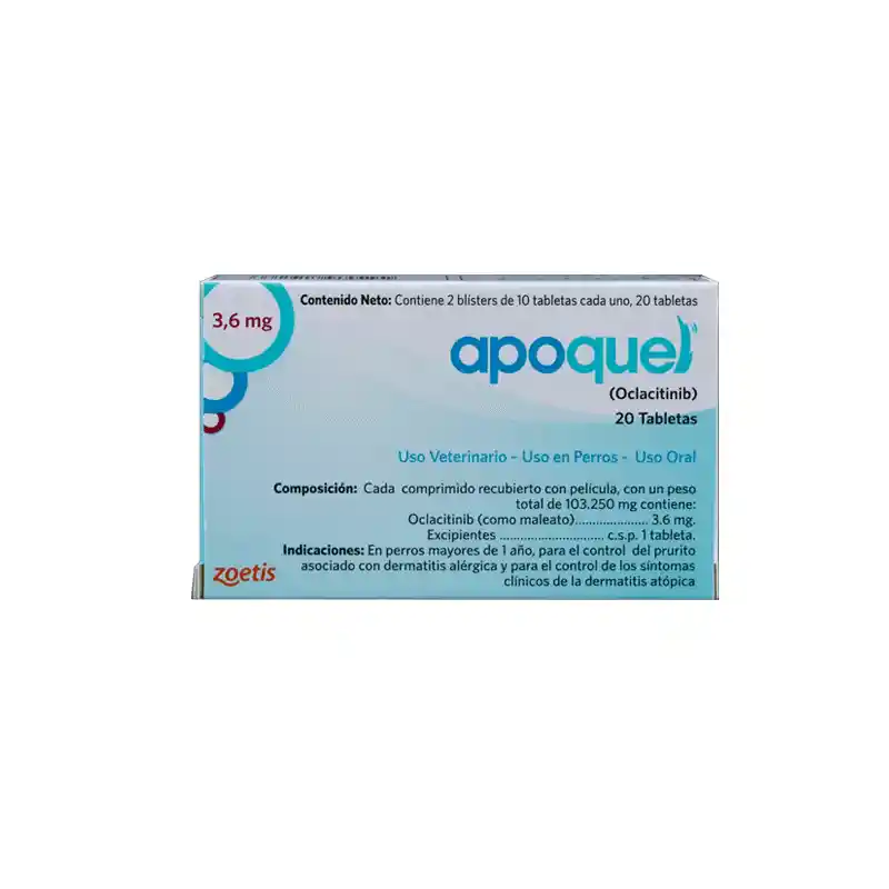 Apoquel 3,6mg X20 Tab