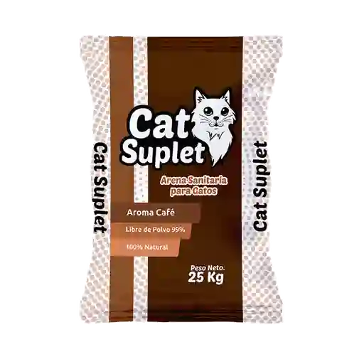 Arena Cat Suplet Café Bulto 25k