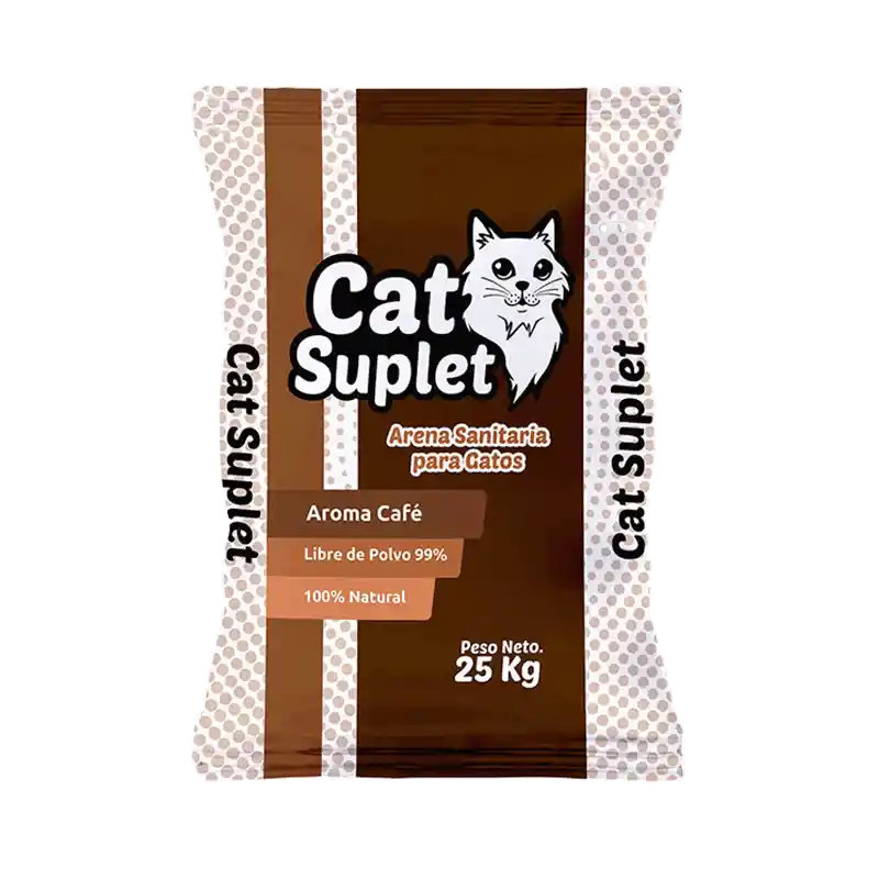 Arena Cat Suplet Café Bulto 25k