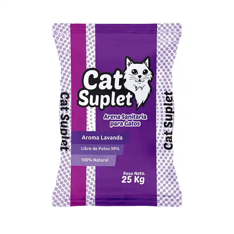 Arena Cat Suplet Lavanda Bulto 25kg