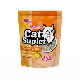 Arena Cat Suplet Naranja 4.5k