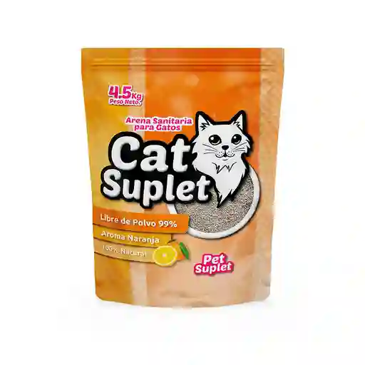 Arena Cat Suplet Naranja 4.5k