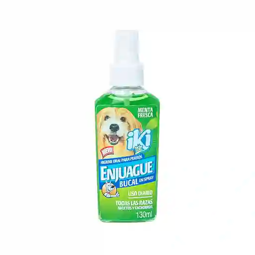 Enjuague Bucal Perro Iki 130 Ml