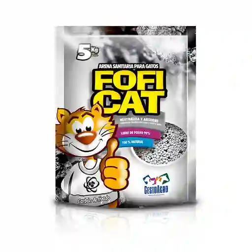 Arena Fofi Cat Carbon Activado 5kg