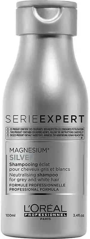 Shampoo Silver Cabello Blanco Y/o Gris L’oreal 100ml