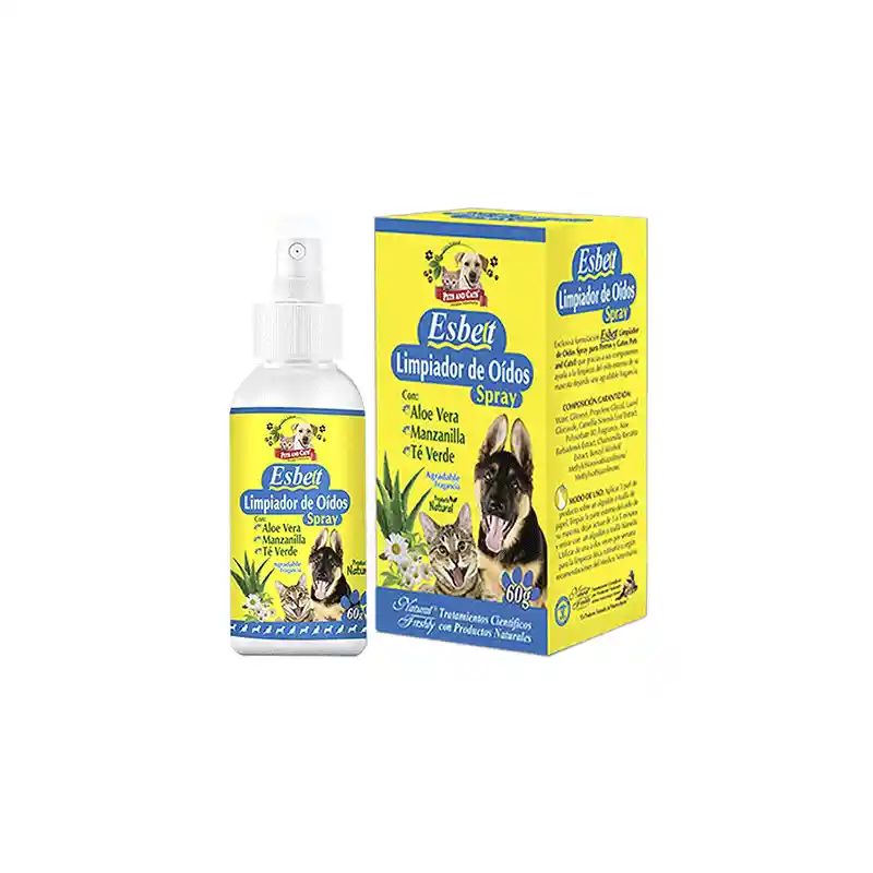 Esbelt Limpiador De Oidos Spray 60gr