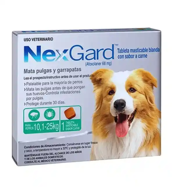 Nexgard 10,1 - 25 Kg