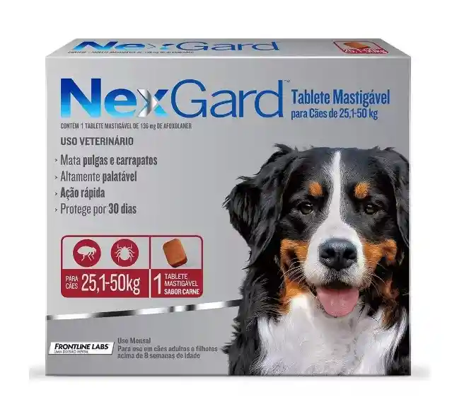 Nexgard 25,1 - 50 Kg