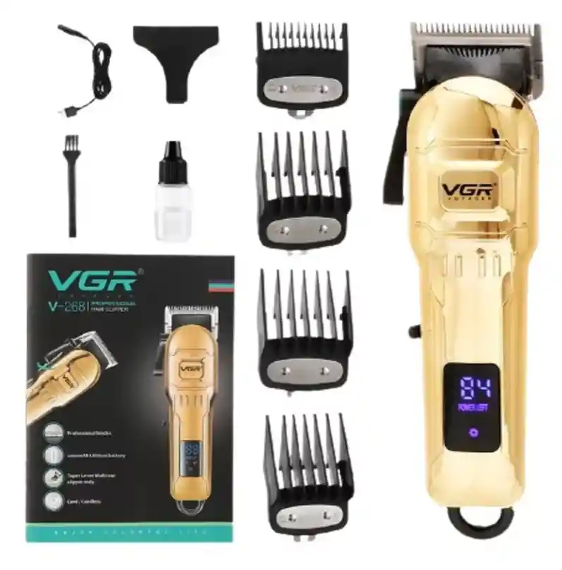 Maquina De Peluquera Inalámbrica Profesional Vgr V-268