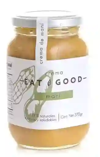 Mantequilla Crema De Mani X370g Eatgood